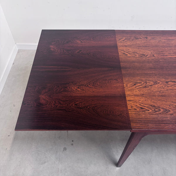 Large Danish extendable dining table, 1960s