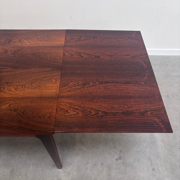 Large Danish extendable dining table, 1960s