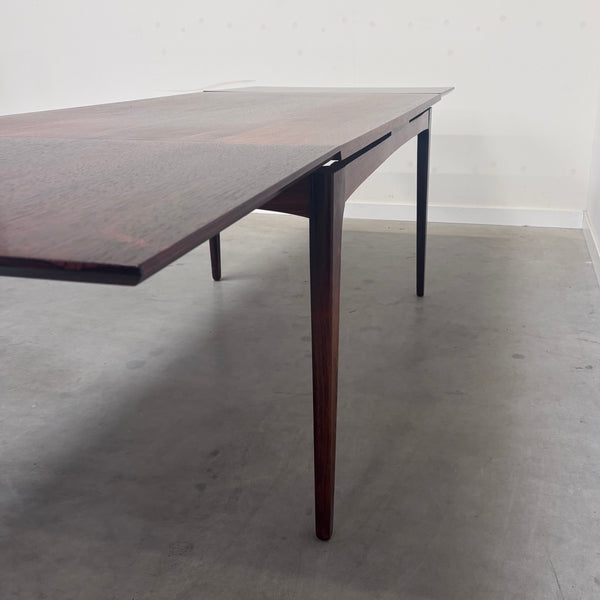 Large Danish extendable dining table, 1960s