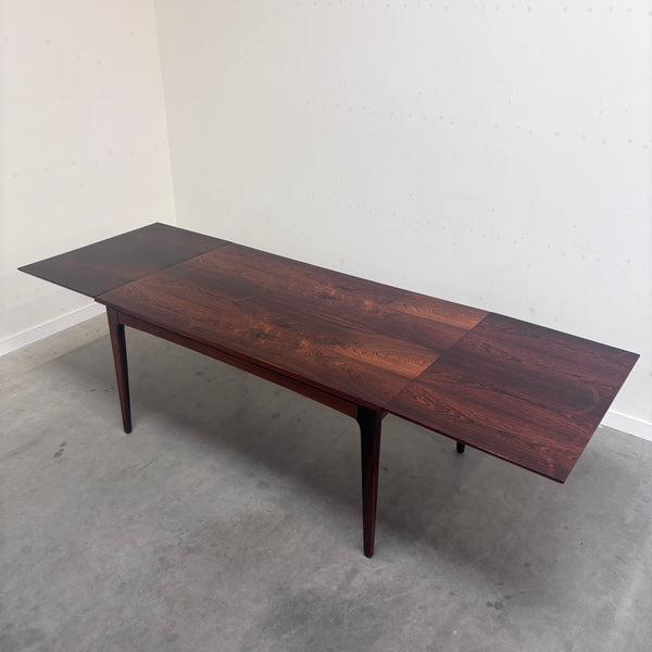 Large Danish extendable dining table, 1960s