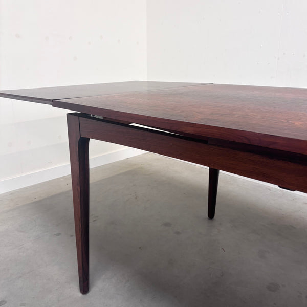 Large Danish extendable dining table, 1960s
