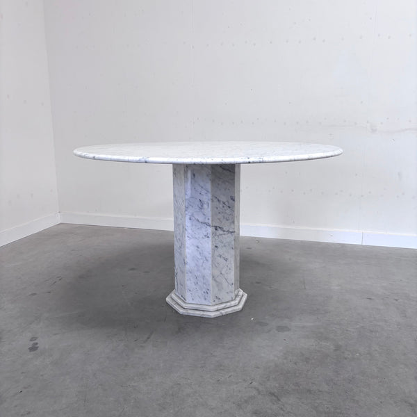 Marble dining table, 1970s