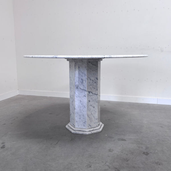 Marble dining table, 1970s