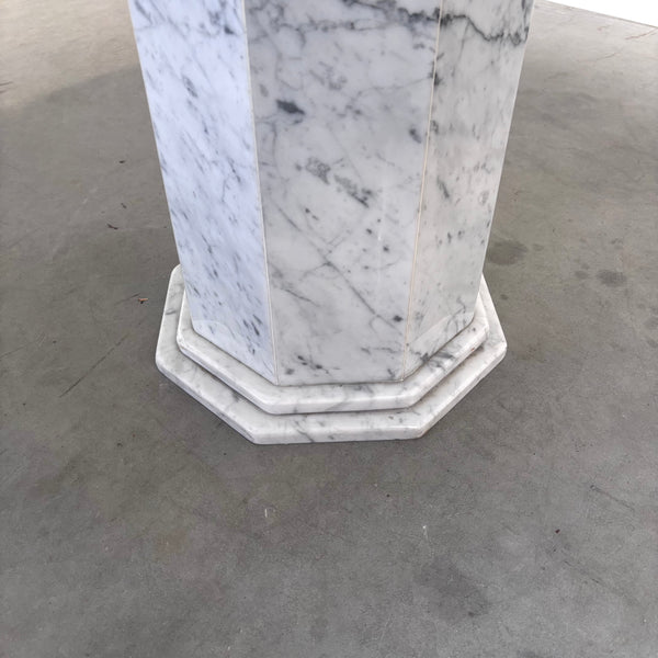 Marble dining table, 1970s