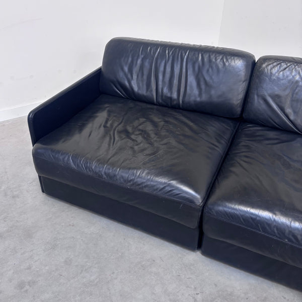Vintage 1980s sofa / daybed in style of De Sede DS76
