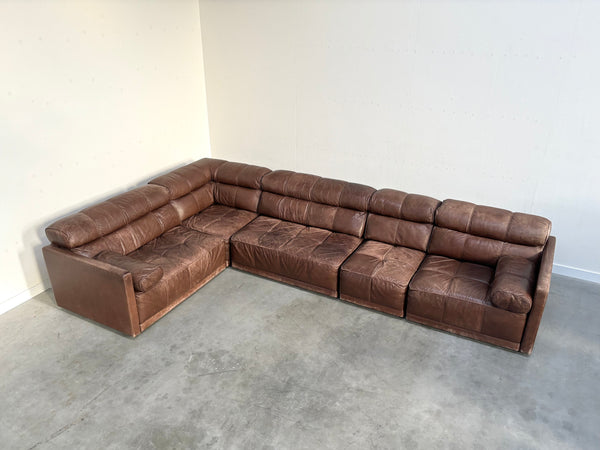 Leather modular COR lounge sofa, 1970s