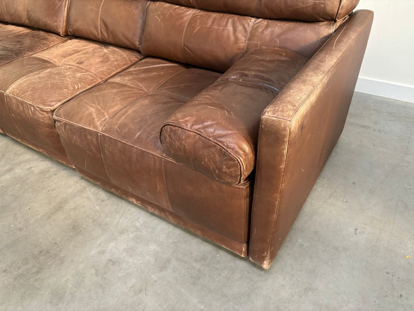 Leather modular COR lounge sofa, 1970s