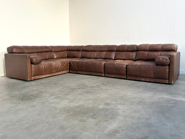 Leather modular COR lounge sofa, 1970s