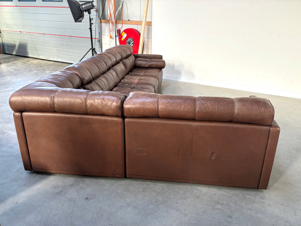 Leather modular COR lounge sofa, 1970s