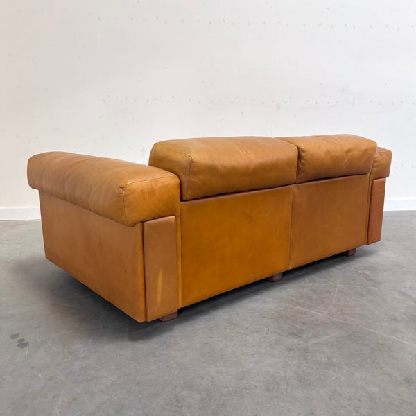 Robert Haussmann lounge sofa and chair, De Sede 1970s