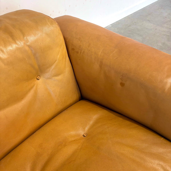 Set Robert Haussmann lounge chairs, De Sede 1970s