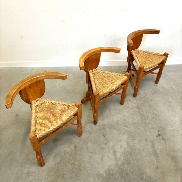 Set Bernhard Hoetger chairs, 1920