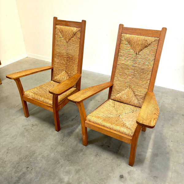 Willi Ohler arm chairs, 1920s