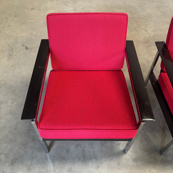 Set vintage lounge chairs, 1960s Dutch design