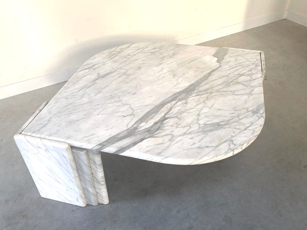 Vintage marble coffee table, 1970s