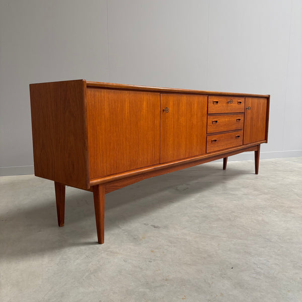 Large teak sideboard by Bartels, 1960s