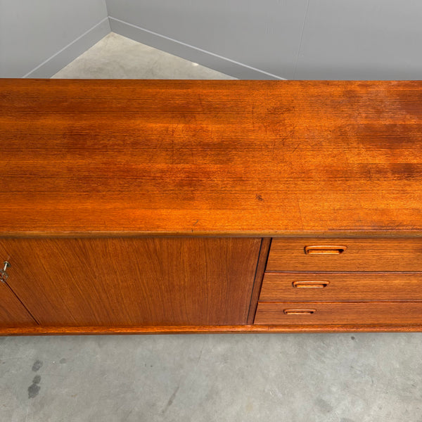 Large teak sideboard by Bartels, 1960s