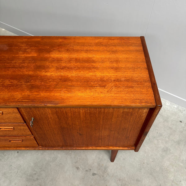 Large teak sideboard by Bartels, 1960s