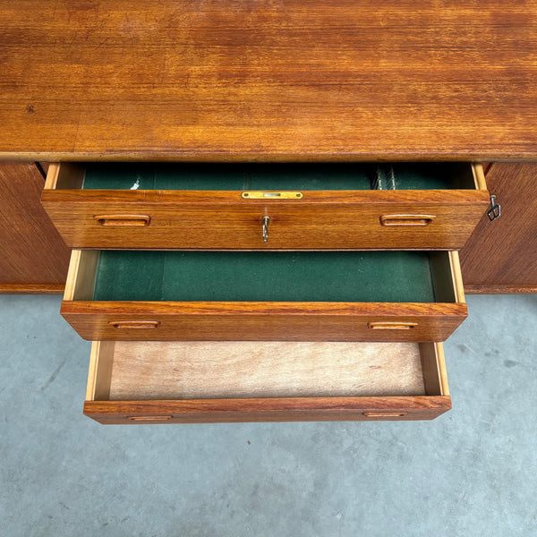 Large teak sideboard by Bartels, 1960s