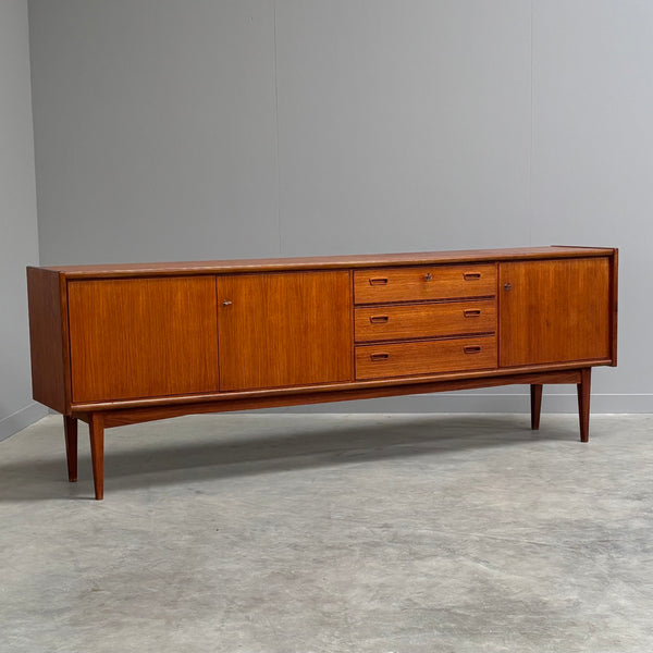 Large teak sideboard by Bartels, 1960s