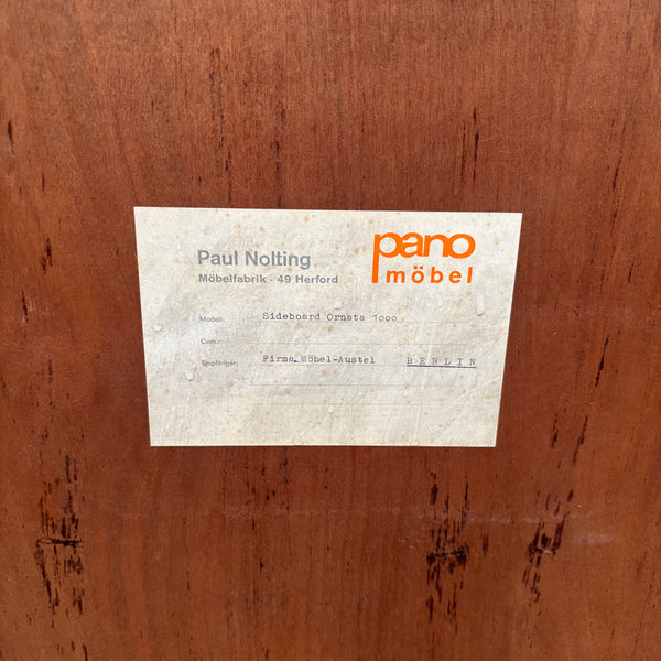 German sideboard by Pano, 1960s