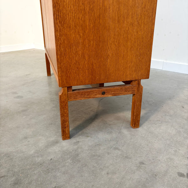 Vintage IKEA oak chest, 1960s