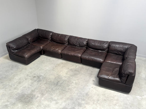 Large modular sofa by Rolf Benz, 1970s