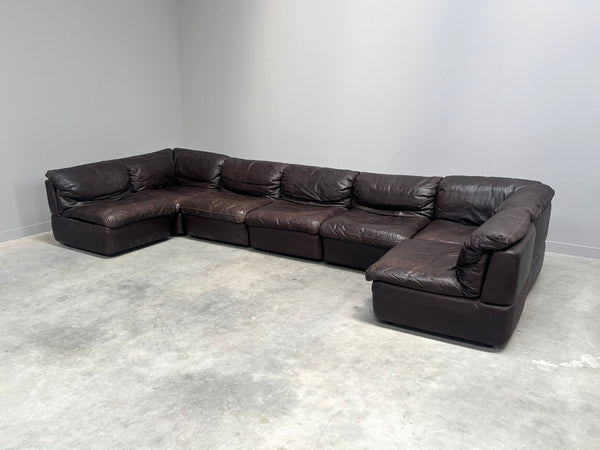 Large modular sofa by Rolf Benz, 1970s