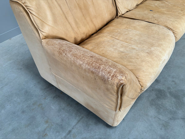 Modular leather lounge sofa by COR, 1970s