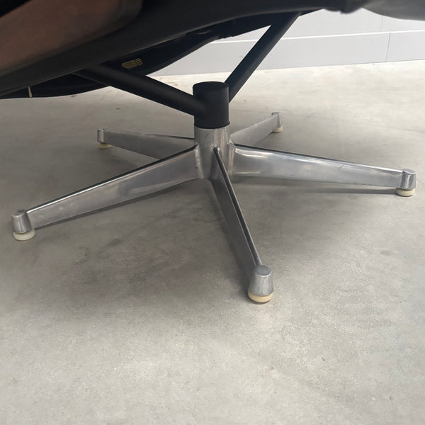 King chair with hocker by Strässle, 1960s