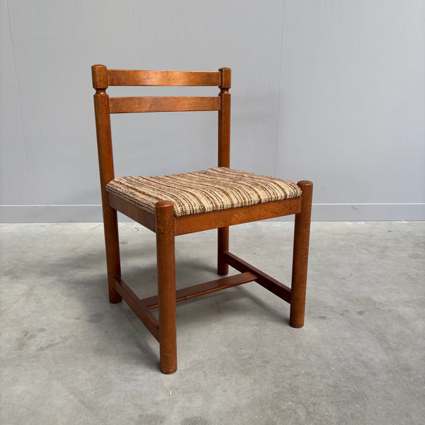 Set of 8 vintage Asko dining chair, Finland 1960s