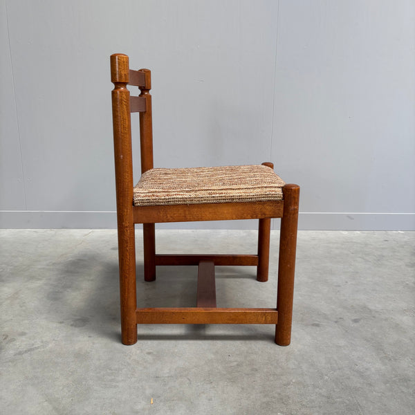 Set of 8 vintage Asko dining chair, Finland 1960s