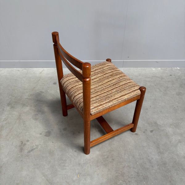 Set of 8 vintage Asko dining chair, Finland 1960s