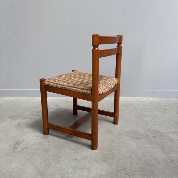 Set of 8 vintage Asko dining chair, Finland 1960s