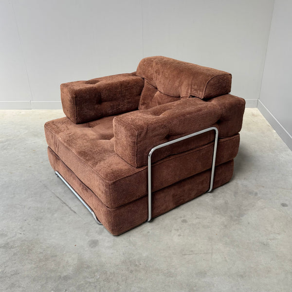 Vintage lounge chair / daybed, 1970s