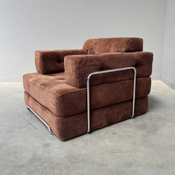 Vintage lounge chair / daybed, 1970s