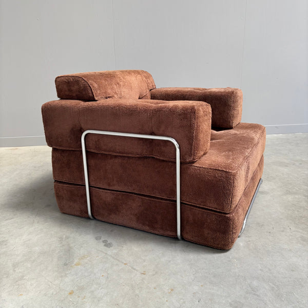 Vintage lounge chair / daybed, 1970s