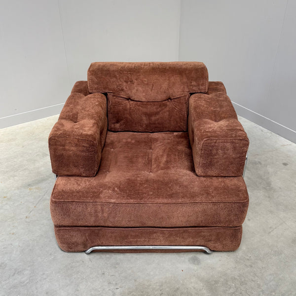 Vintage lounge chair / daybed, 1970s
