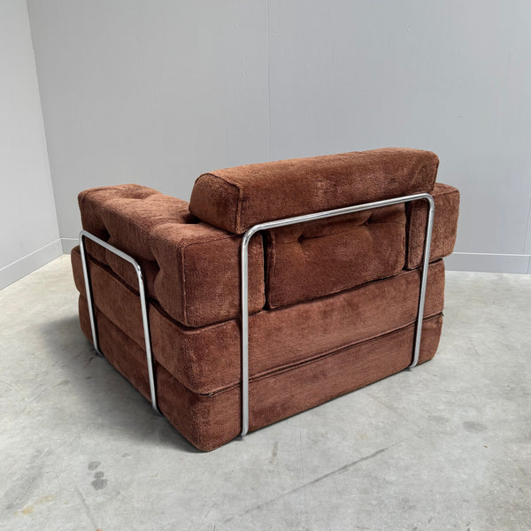 Vintage lounge chair / daybed, 1970s