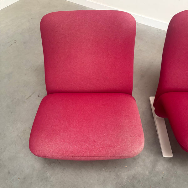 Concorde lounge chairs by Pierre Paulin, 1960s