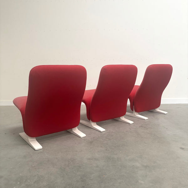 Concorde lounge chairs by Pierre Paulin, 1960s