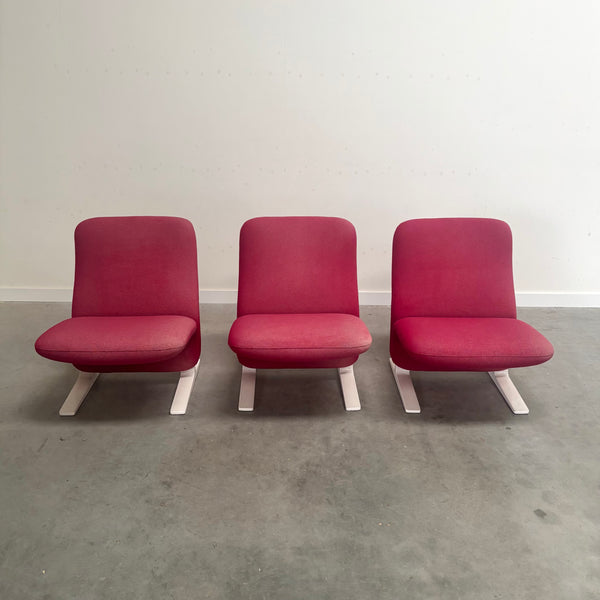 Concorde lounge chairs by Pierre Paulin, 1960s