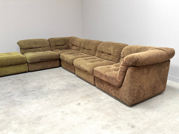 Vintage modular elements sofa, 1970s