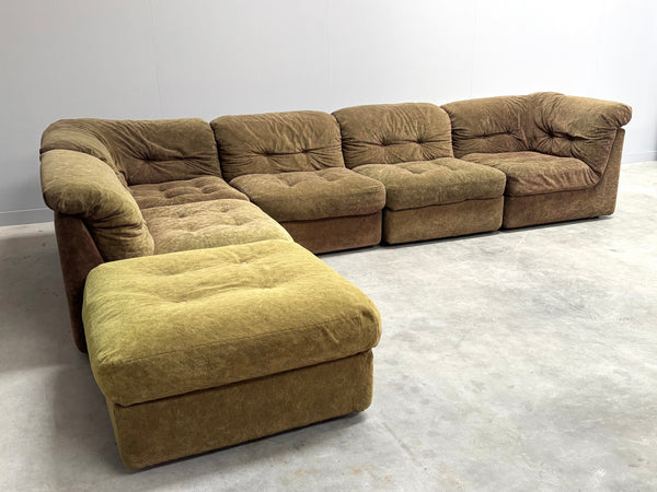 Vintage modular elements sofa, 1970s