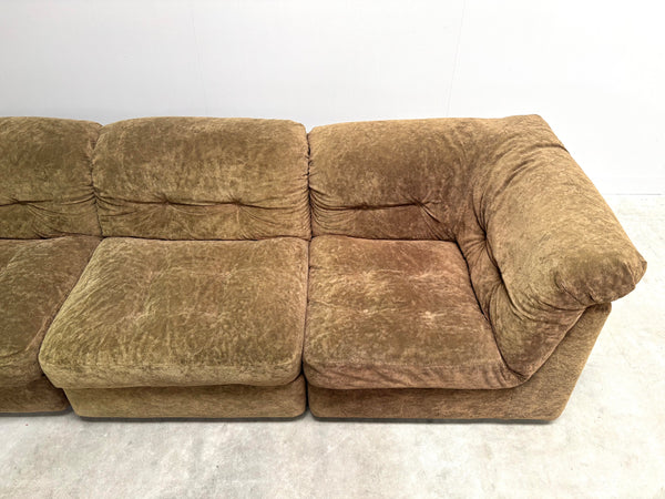 Vintage modular elements sofa, 1970s