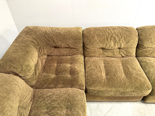 Vintage modular elements sofa, 1970s