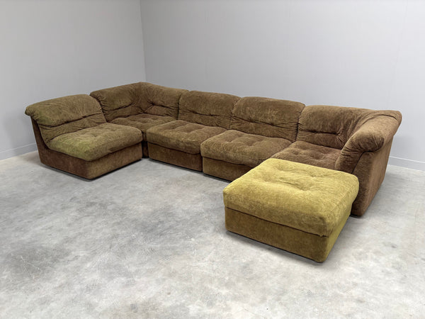 Vintage modular elements sofa, 1970s