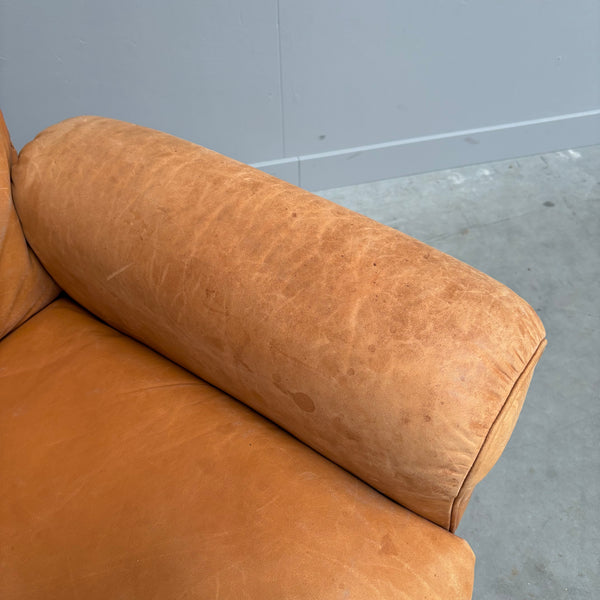 Cognac leather De Sede DS31 sofa, 1970s