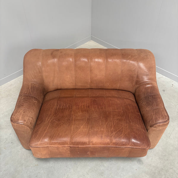 De Sede DS44 2 seat sofa, 1970s