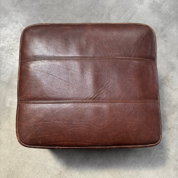Vintage De Sede DS44 3 seat sofa with hocker, 1970s